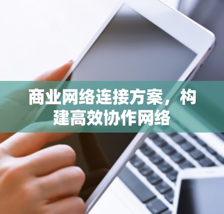 商业网络连接方案,构建高效协作网络 商业网络连接方案,构建高效协作网络