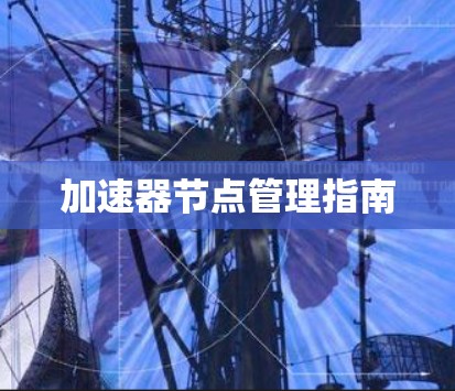 加速器节点管理指南